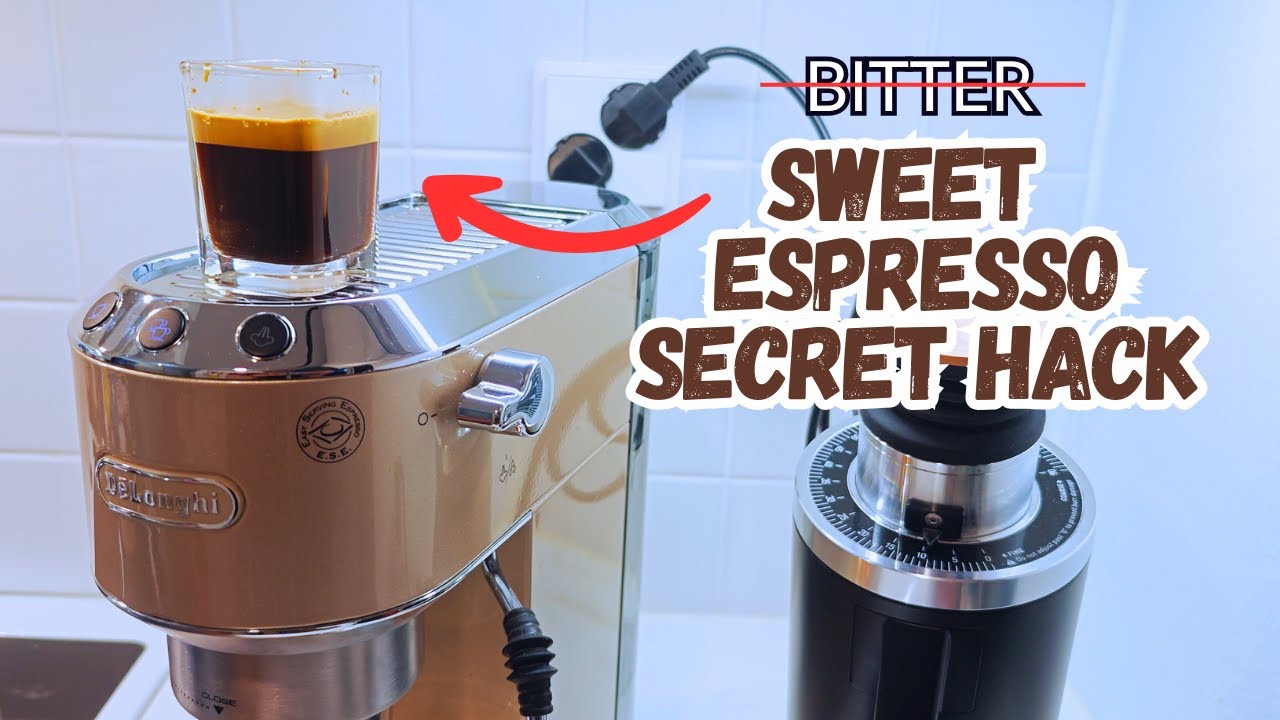 Try This Secret Tip If Your Espresso Tastes Bitter | Delonghi Dedica