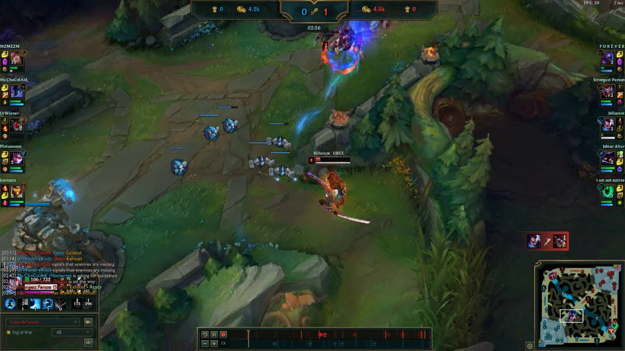 Yasuo outplay 50000 IQ MAX CRAZY INSANE