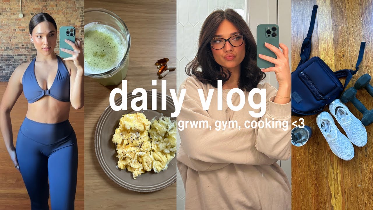 DAY IN THE LIFE! Getting Back Into Routine, Cooking & Gym