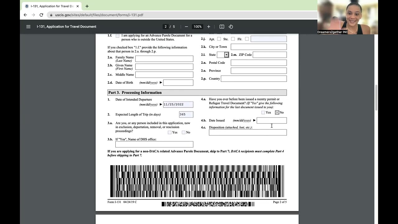How to File Your Advance Parole Document - Quick Tutorial
