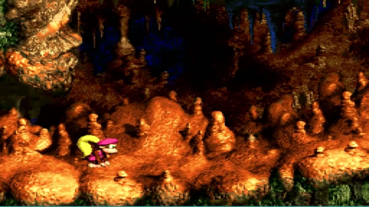 Donkey Kong Country 3 (SNES) Krematoa's Tyrant Twin Tussle