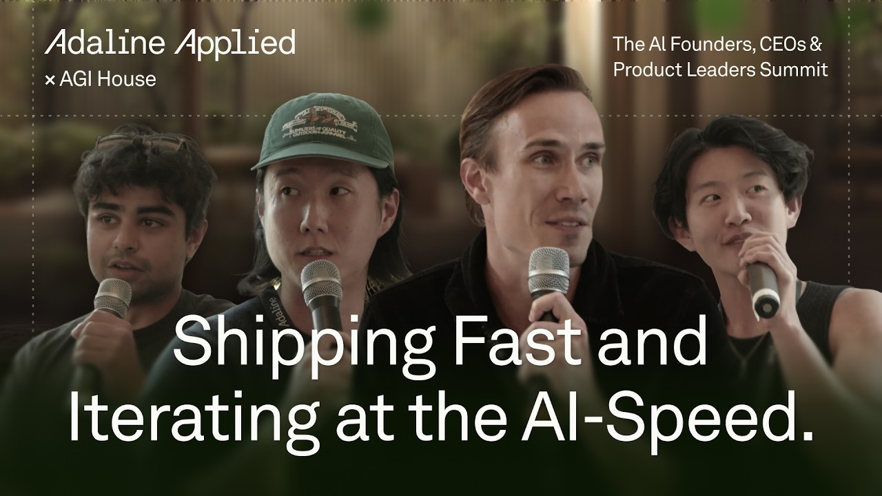 Shipping fast and iterating at the AI-speed — Daksh Gupta, Evan Owen, and Yen Tan.