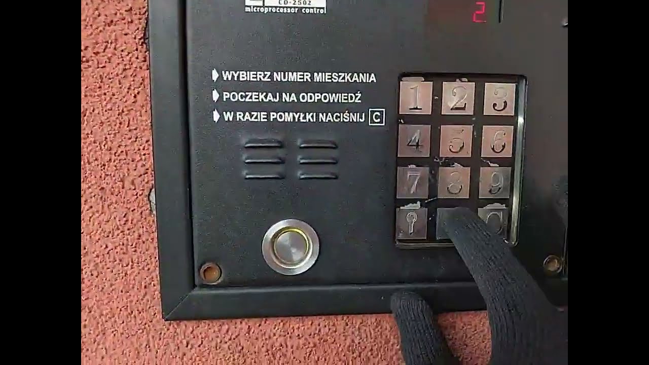 Kod do klatek 3,4,5,6 - Ściegiennego 57, Kraków