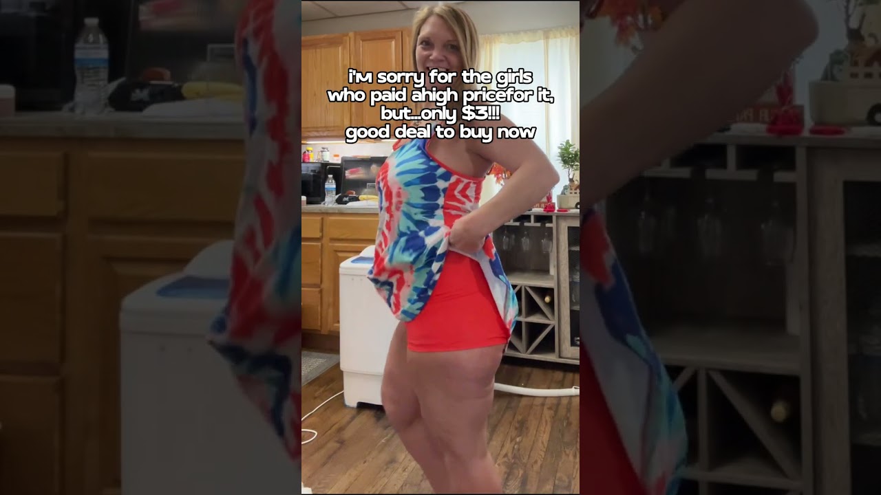 Affordable plus size tankini under $15! 