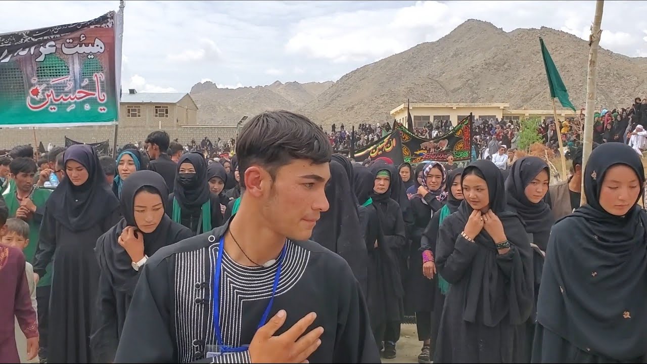 دسته سینه زنی منطقه قلندری در برنامه تاسوعا ی بازار غجور ۱۴۰۲