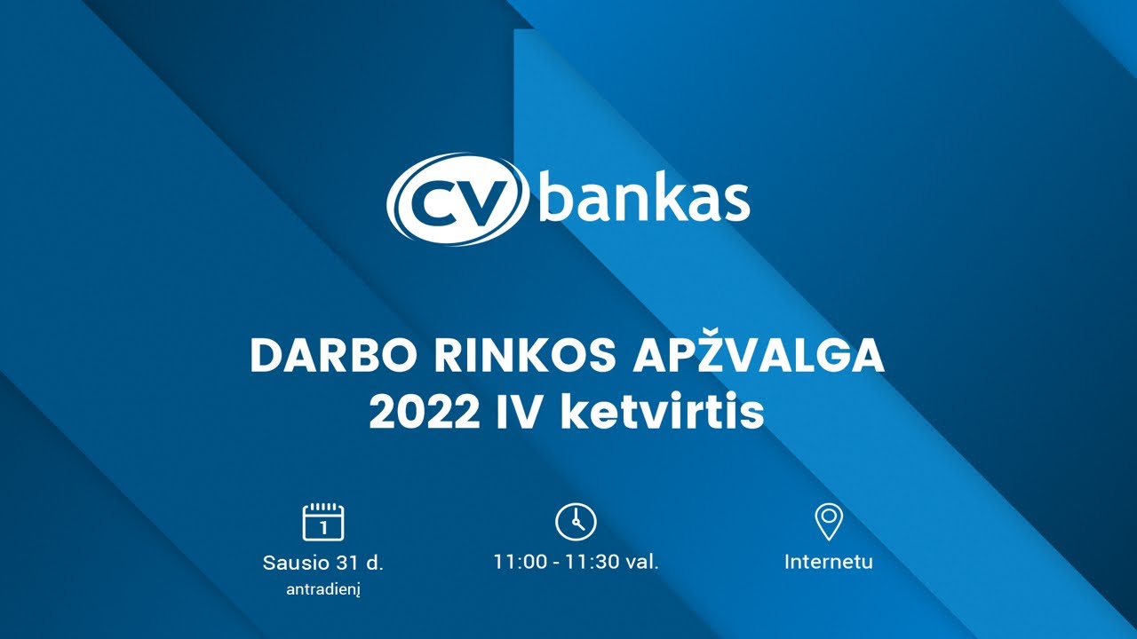 DARBO RINKOS APŽVALGA | 2022 IV ketvirtis