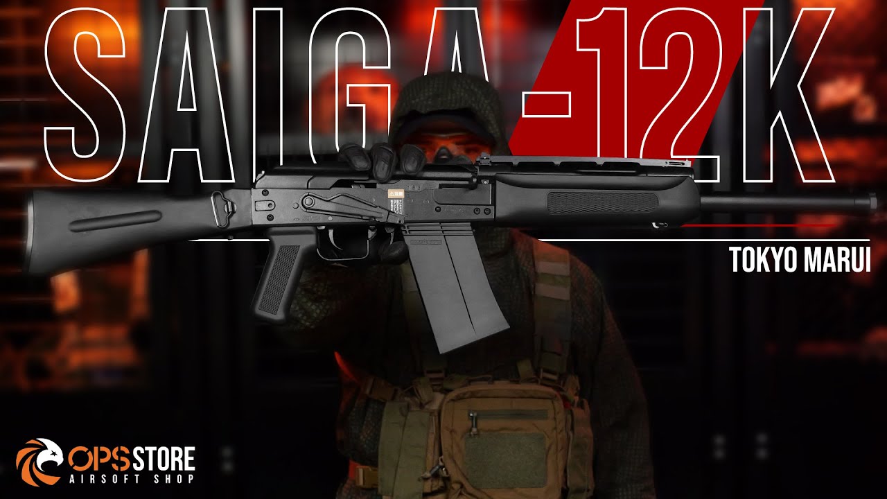 SAIGA 12K - TOKYO MARUI : La meilleure réplique de fusil semi-automatique [ENG SUB]
