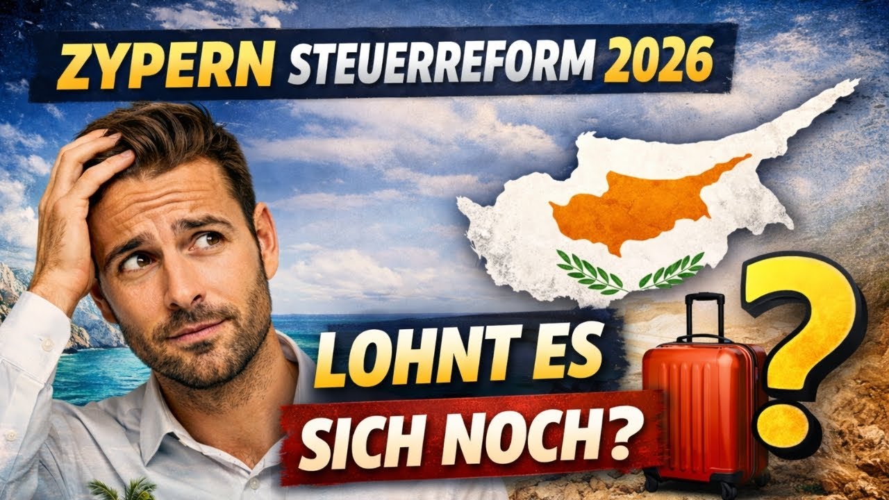 😱 ZYPERN Steuerreform 2026: Lohnt sich Auswandern jetzt überhaupt noch?
