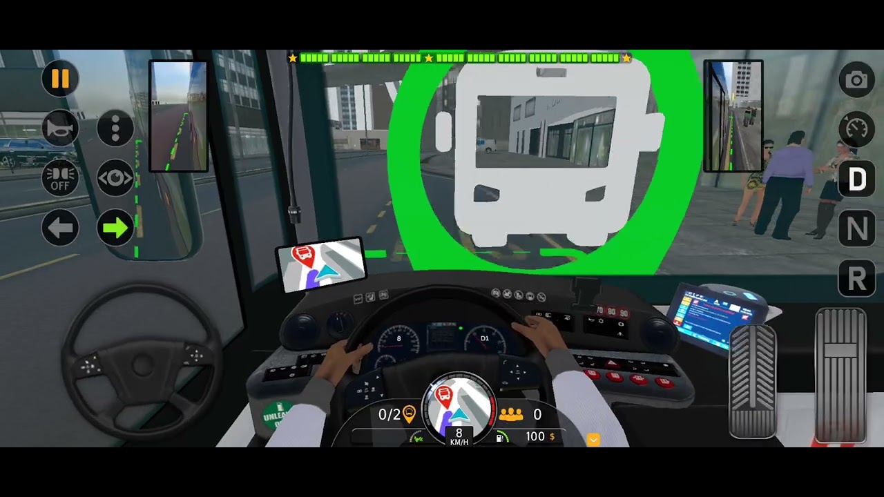 Bus simulator game 