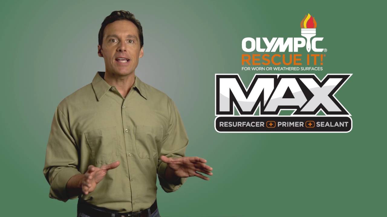 Olympic&reg; RESCUE IT!&reg; MAX - Applying the First Coat To Concrete