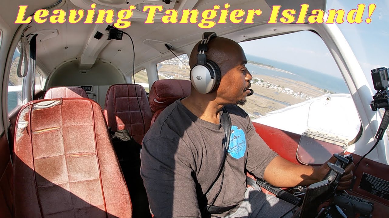 Flying from Tangier Island!  #pilotlife