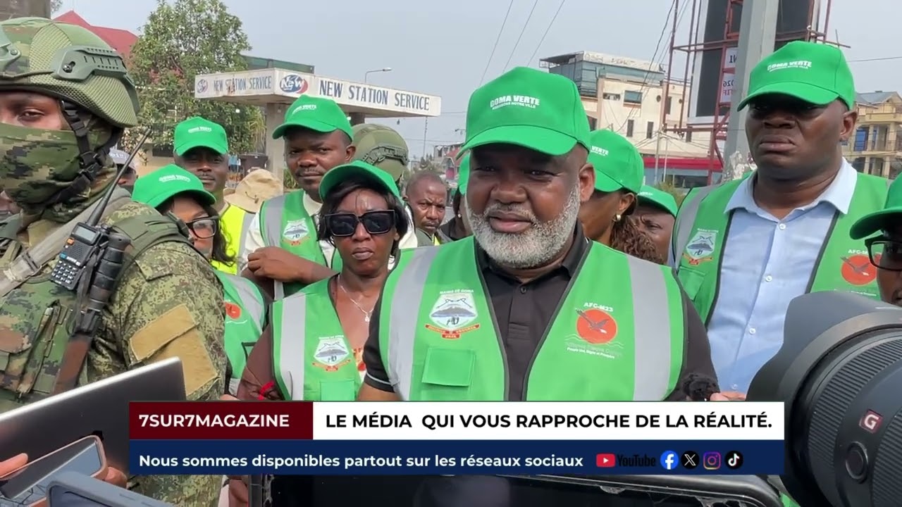 🚨Reboisement &agrave; Goma : Corneille Nangaa d&eacute;fie les sanctions par sa pr&eacute;sence publique