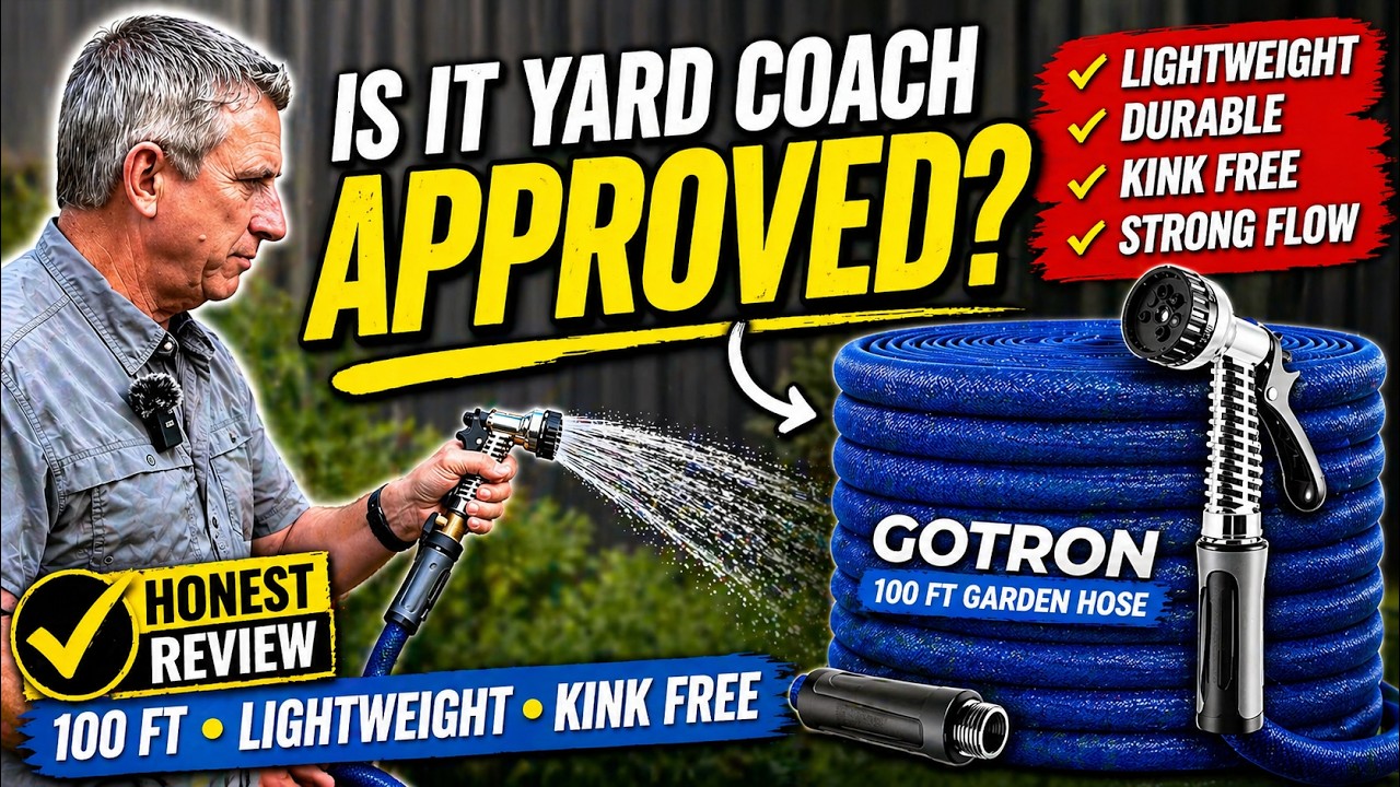 Best Lightweight Garden Hose? My Honest Review (100 FT Gotron)