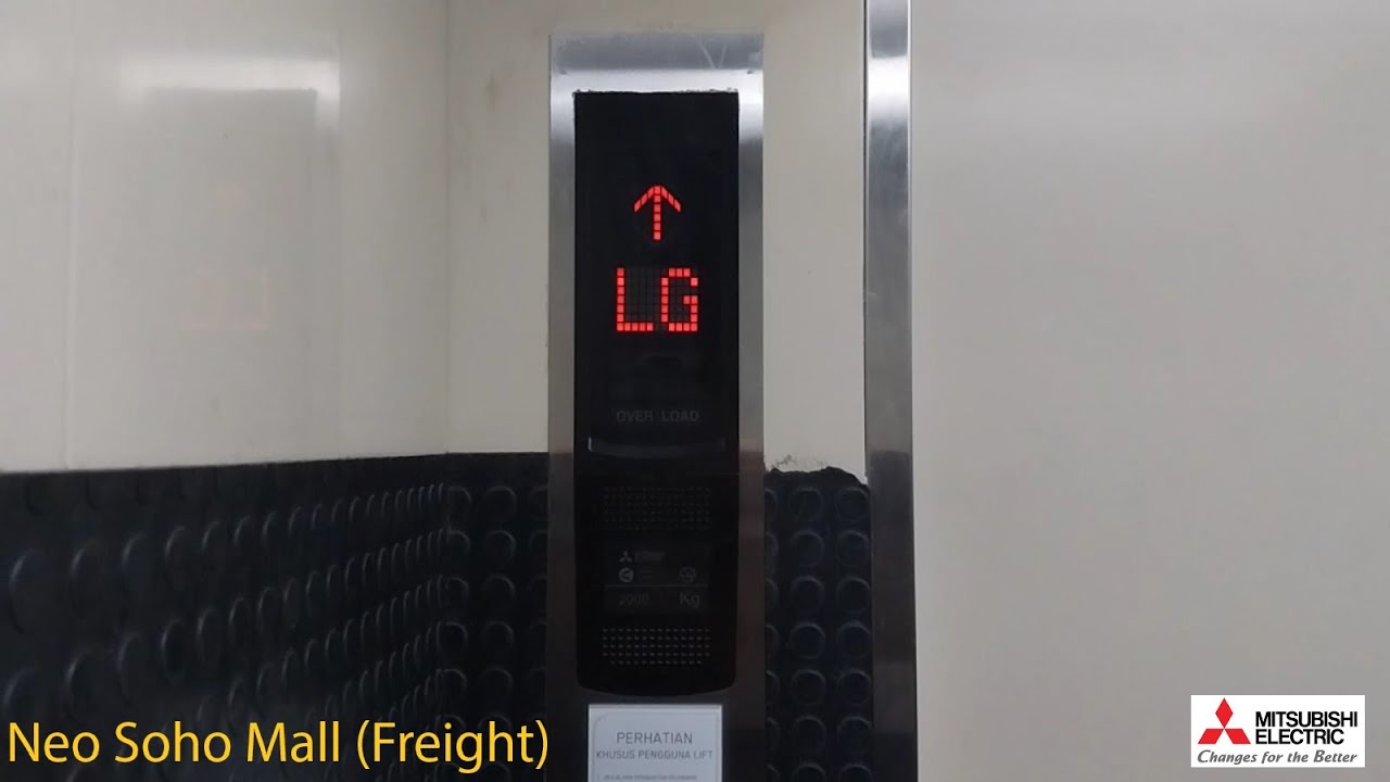Neo Soho Mall, Jakarta: Mitsubishi GFC - L2 Freight Elevators/Lifts