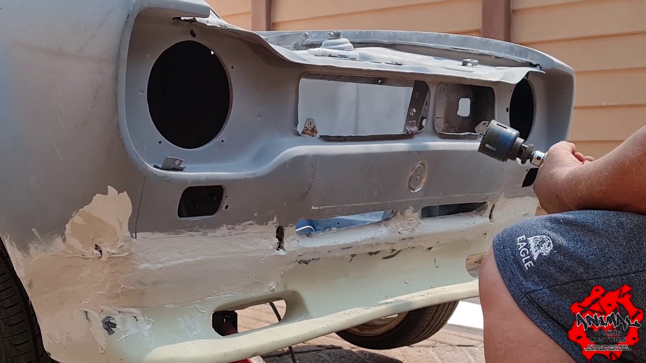 Mk1 Escort Restoration Part 1 (Front Spoiler Install and Molding)