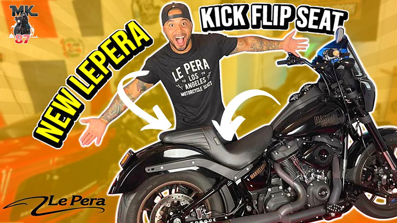 Сиденье Lepera Kick Flip для моего Low Rider 2020 года!