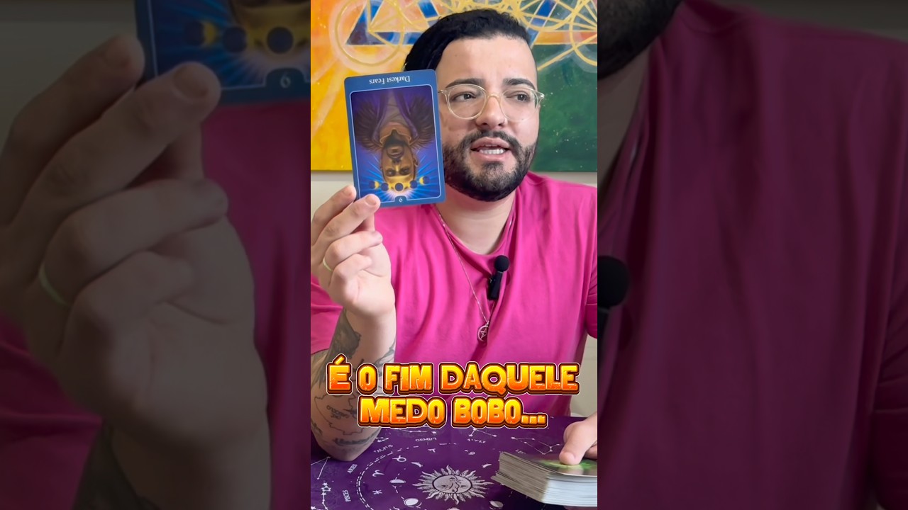 CORTE #1047 - ACABADO DE VEZ COM ESSE MEDO #tarotsignos #tarot #leituraintuitivo #almagemea