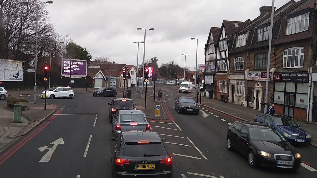 Bus 154 - The Chase to West Croydon Bus Station - 2019-01-12