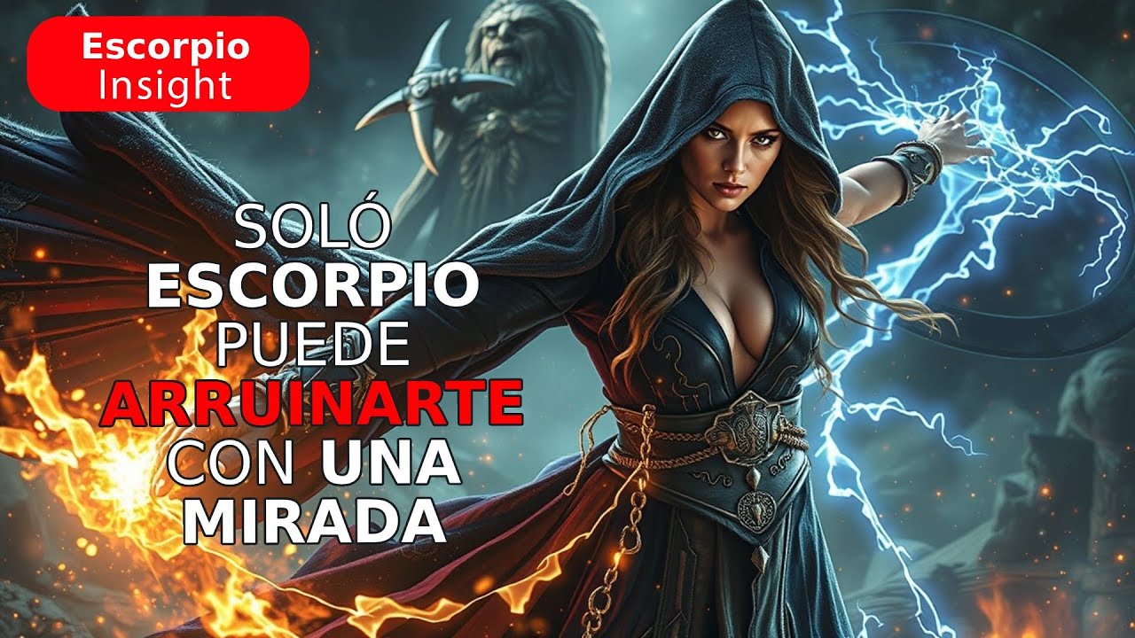 Sólo ESCORPIO ♏  puede ARRUINARTE 💀 con UNA MIRADA 👀🔥