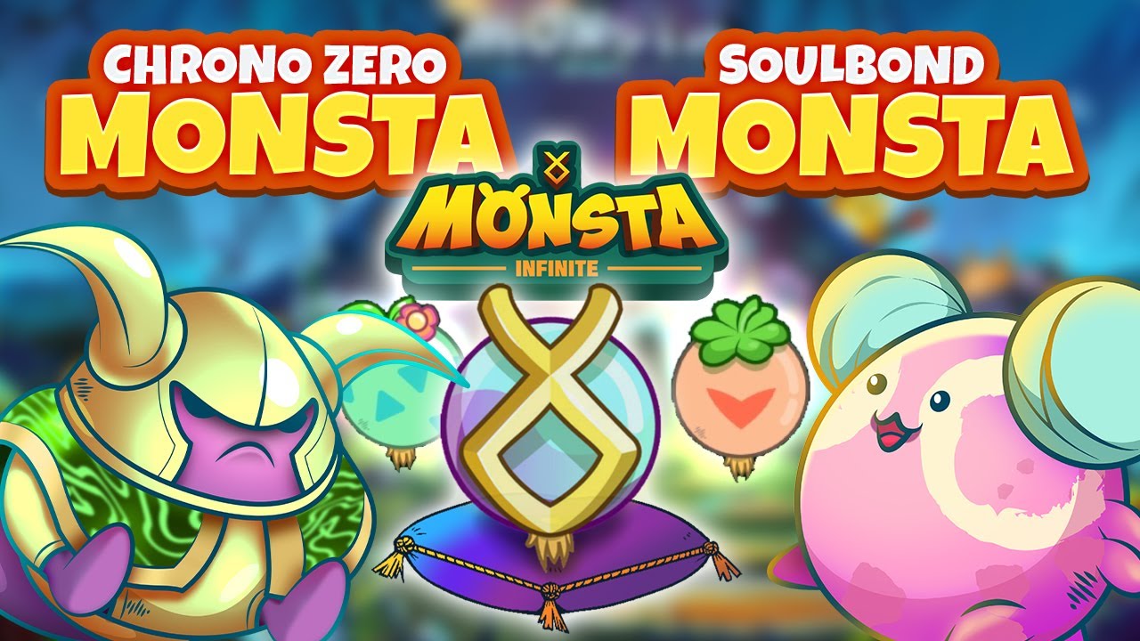 Monsta Infinite Marketplace Chrono Zero Soulbond Monsta for sale MONI-STT pool How to hatch monsta