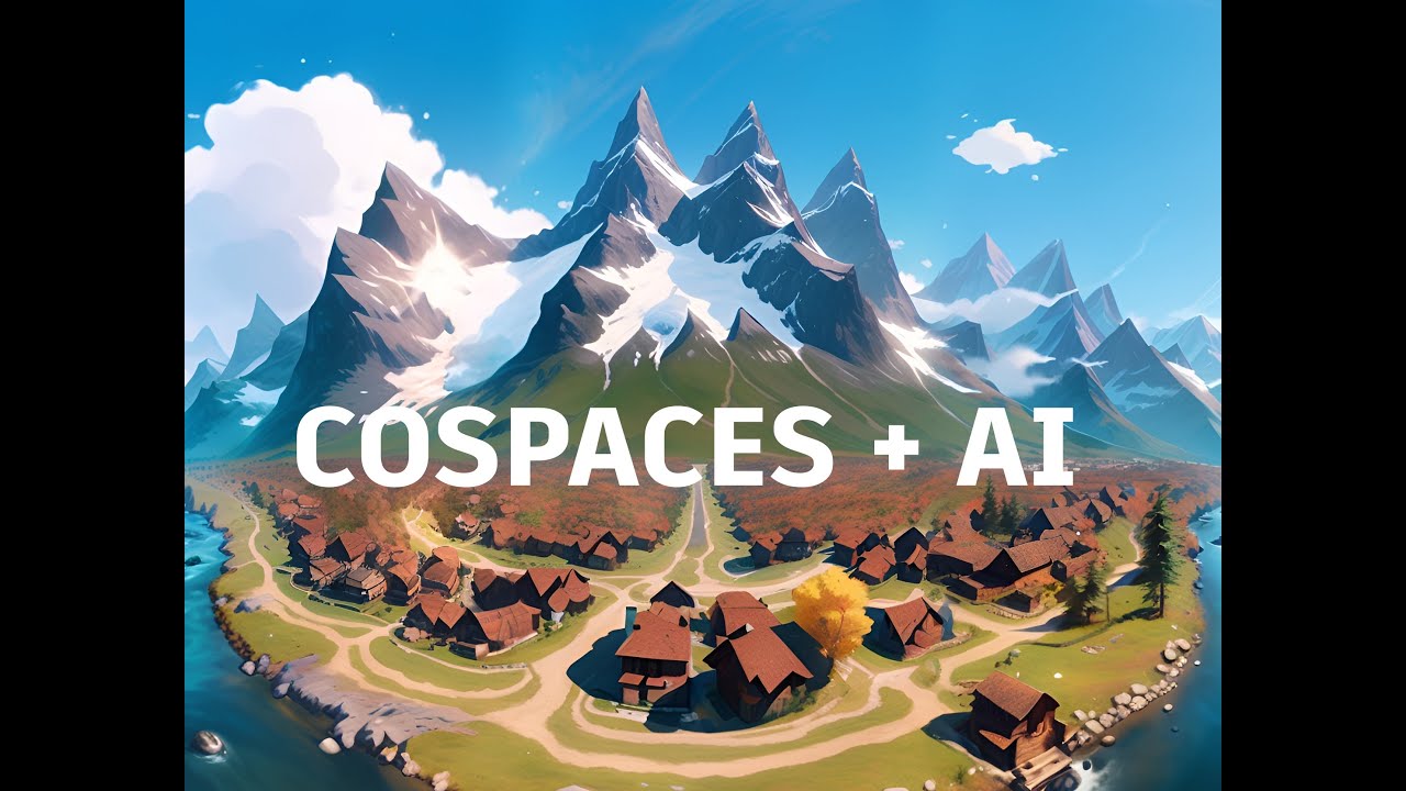 How to create 360-degrees environments for Cospaces. With AI (SkyBox)