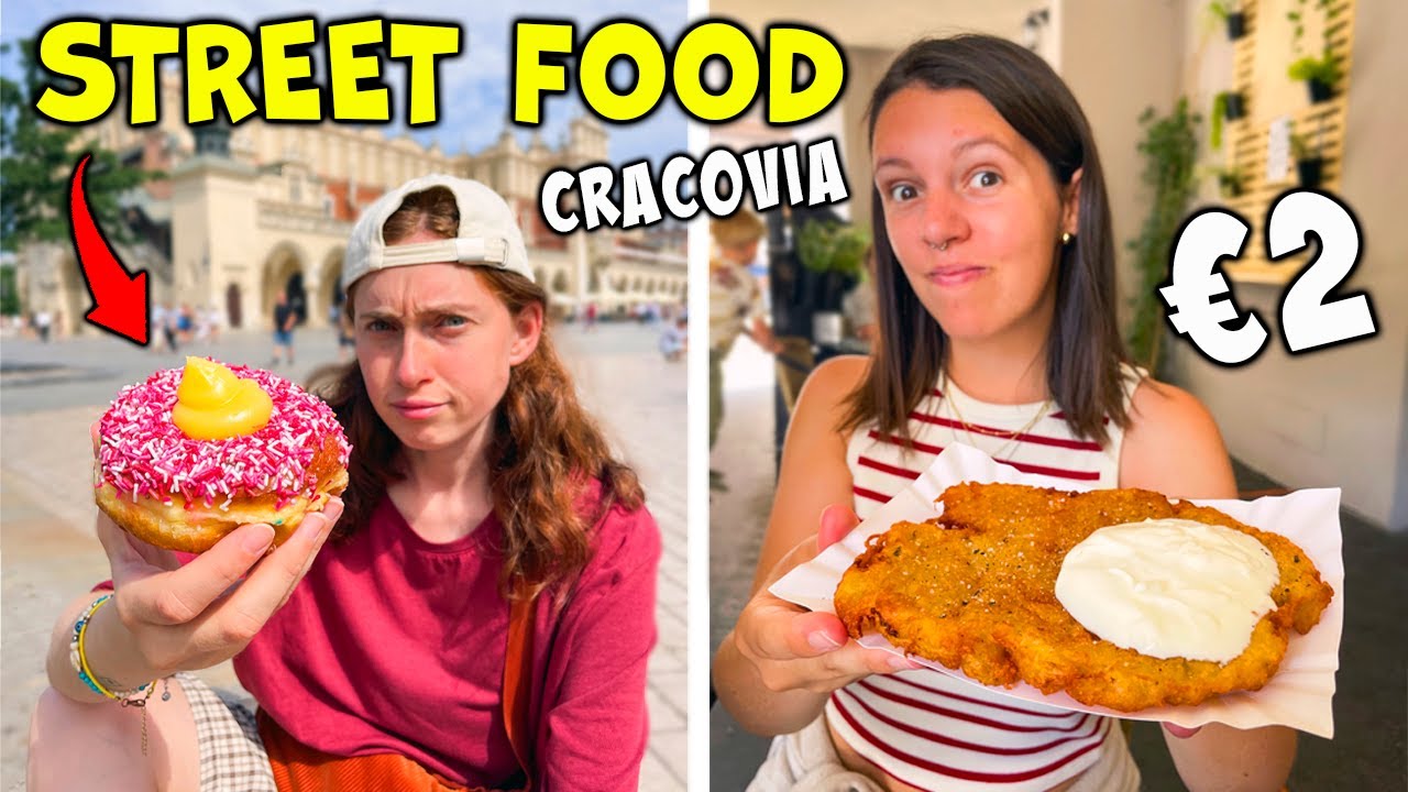 STREET FOOD a CRACOVIA 🍔 un po' turistico ma soddisfacente!