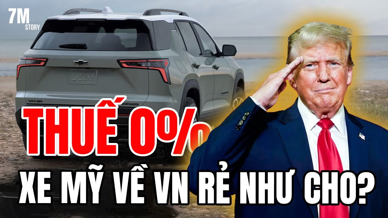 THUẾ XE MỸ VỀ 0%: XE MỸ RẺ NHƯ CHO? TOP 10 BẤT NGỜ!