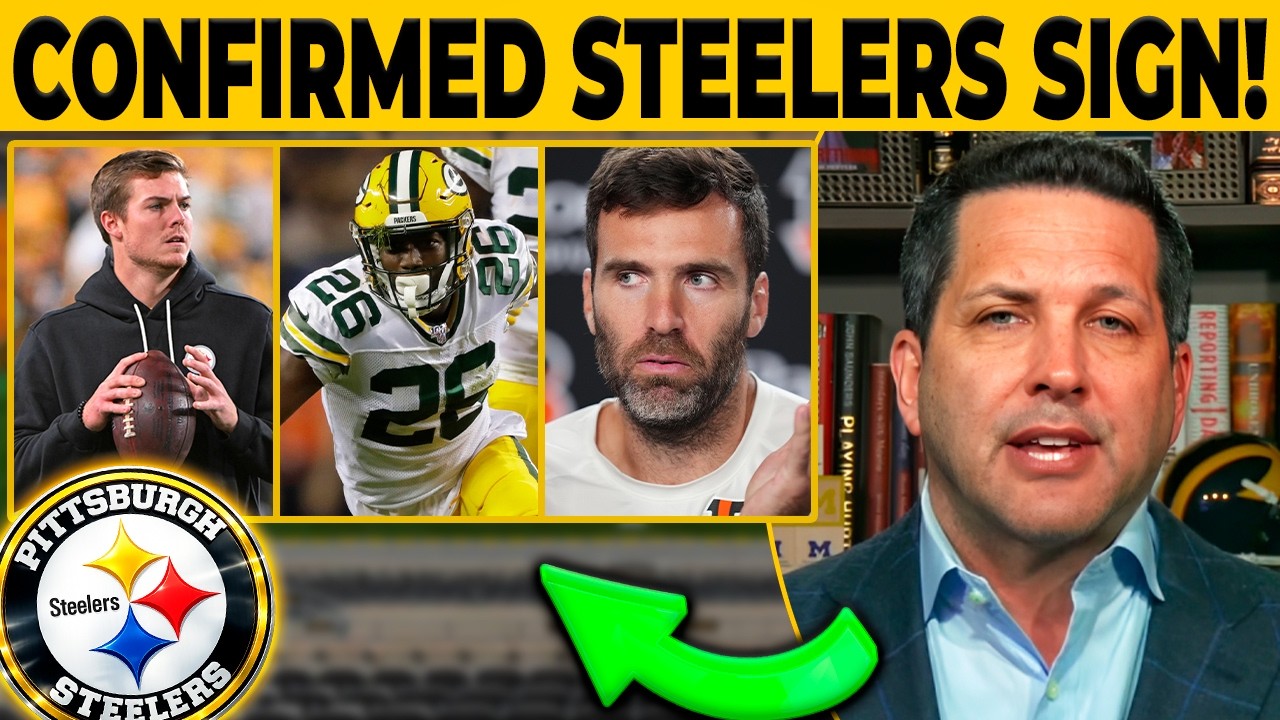 JUST SIGNED! STEELERS LAND FORMER 1ST ROUND DEFENDER AS VETERAN QB OPTION STARTS BUZZ
