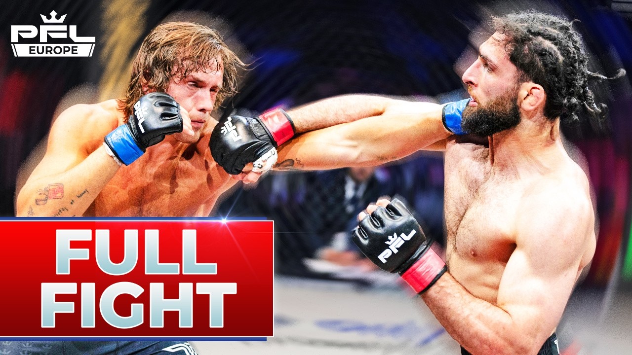 Non-Stop Fight Action! | Haider Khan v Sean McCormac | Full Fight | PFL Europe 1 2025