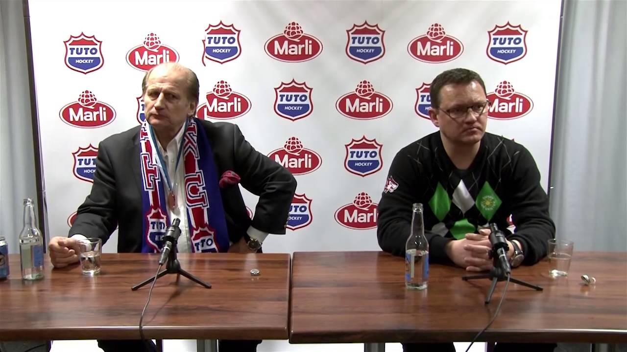 9.3.2013 TUTO Hockey - Jokipojat, lehdistötilaisuus