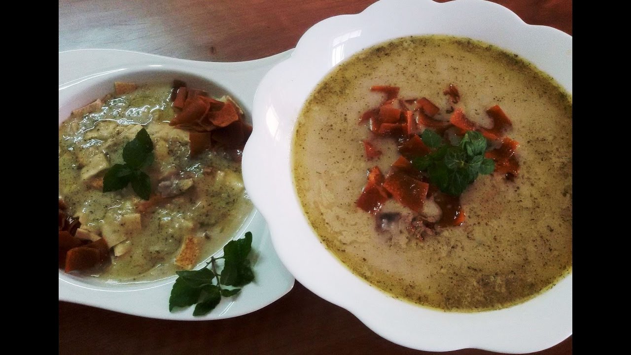 طريقة عمل شوربة الكشك بالزيت
