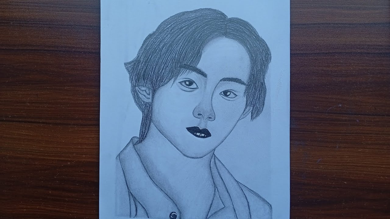 Realistic Boy Face Drawing Step by Step | Pencil Sketch Art