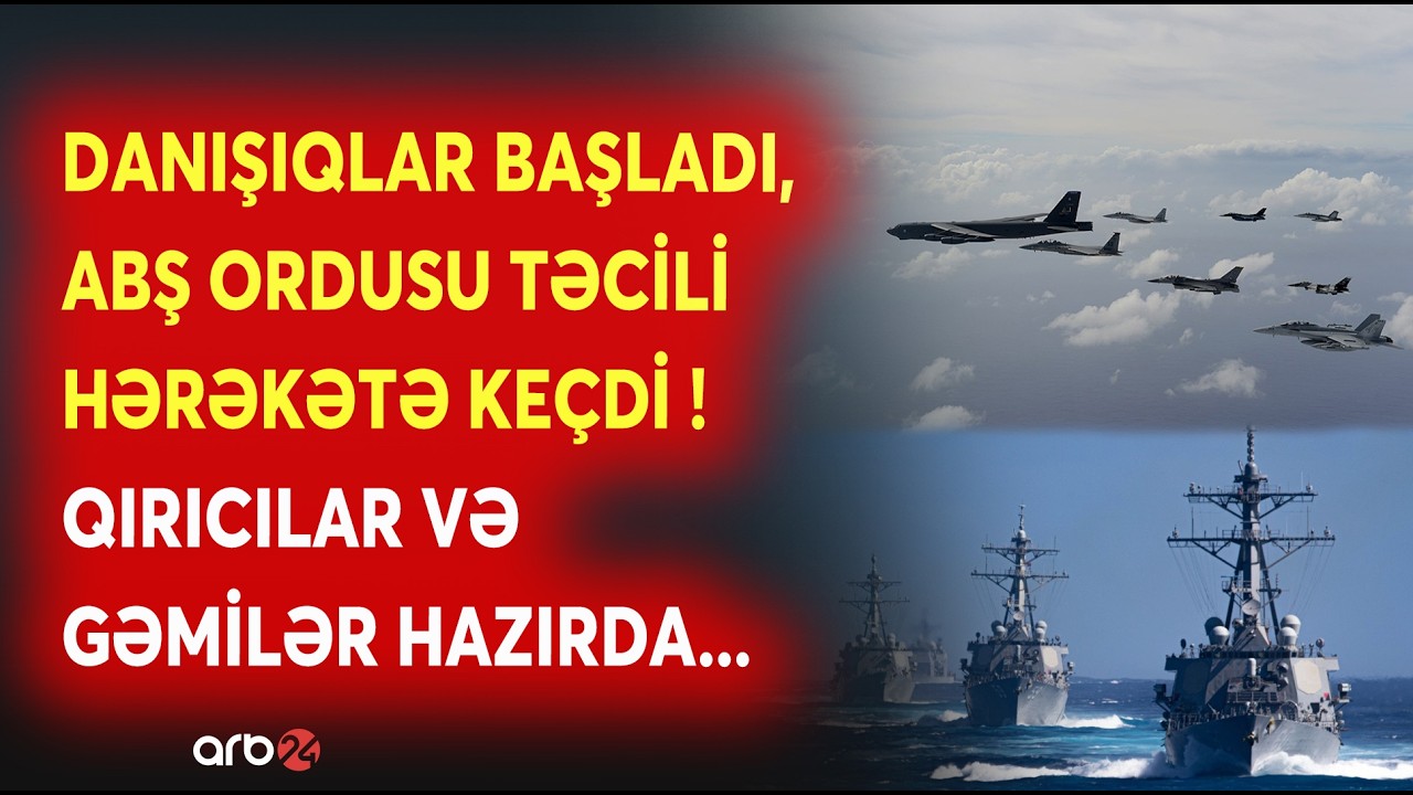 ABŞ ordusu İrana DAĞIDICI ZƏRBƏ üçün hərəkətə keçdi: Tehranı gözləyən DƏHŞƏT SSENARİSİ - DETALLAR