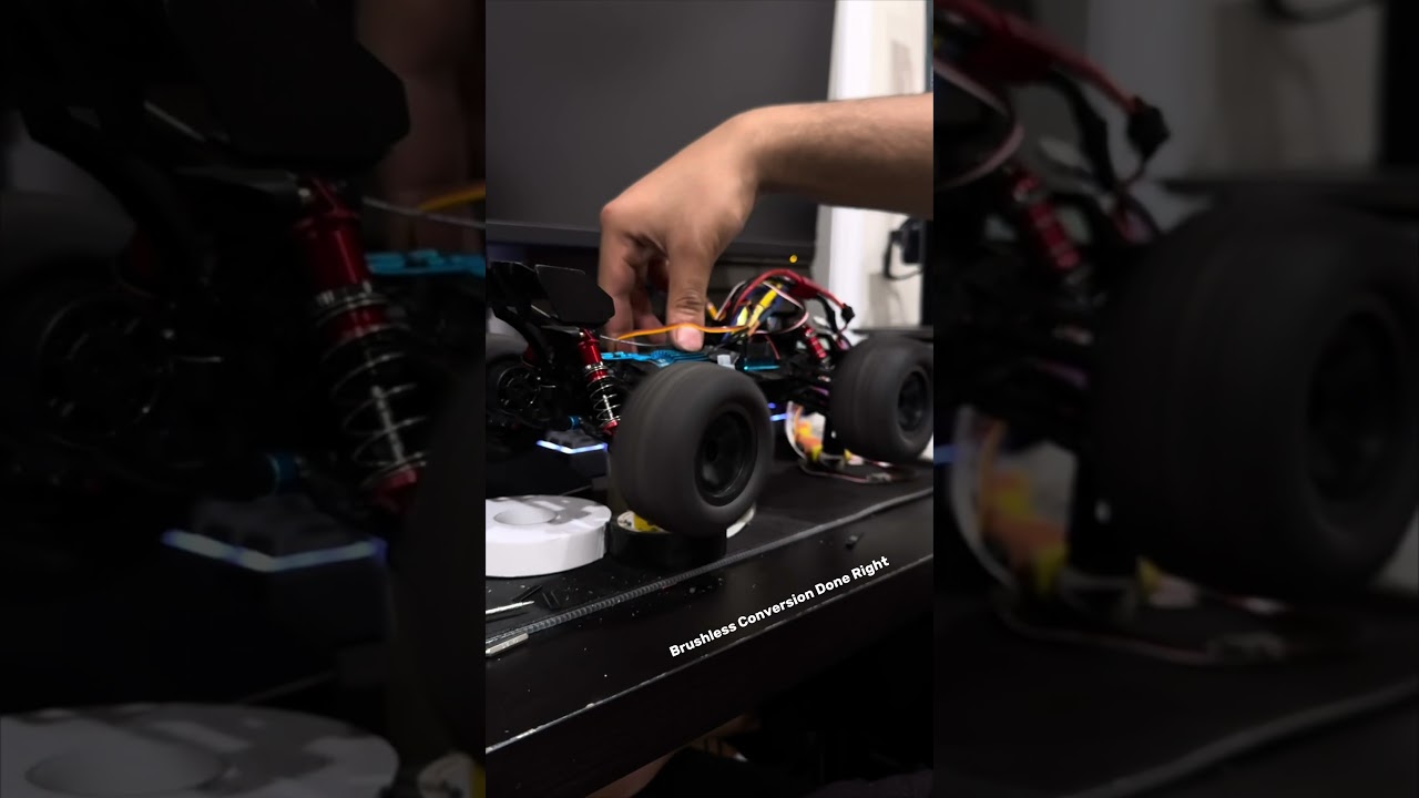 1/16 RC Brushless Conversion #SG116 #rc #driveby #brushless #rccar #lipo