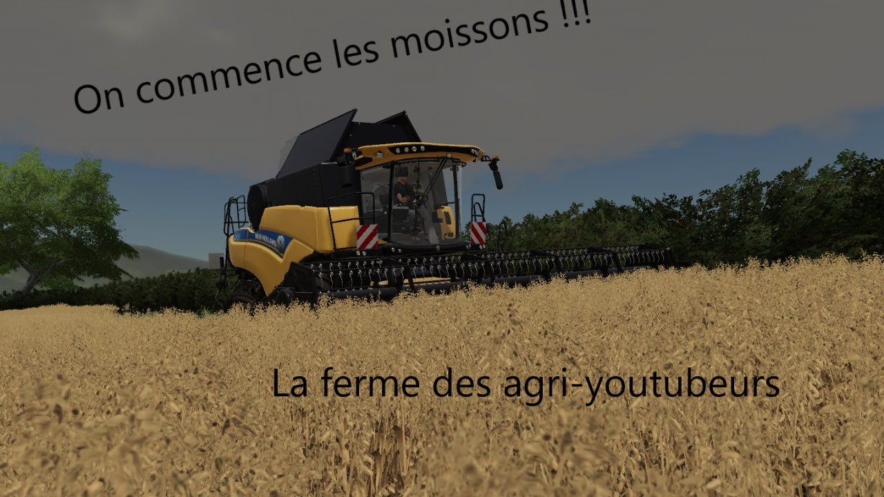 On attaque les moissons - La ferme des agri-youtubeurs