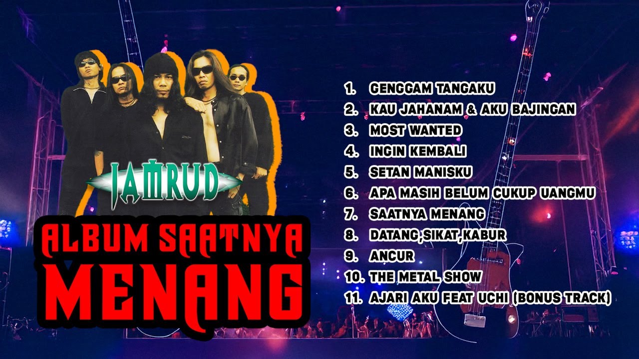 GENGGAM TANGANKU - JAMRUD - ALBUM SAATNYA MENANG - KOMPILASI LAGU ROCK TERBAIK 2025