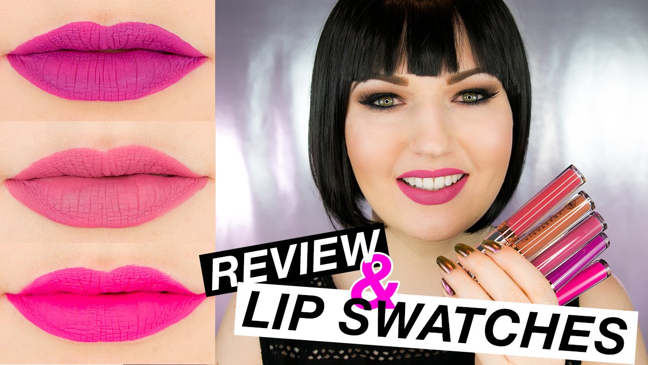 Anastasia Liquid Lipsticks Spring Collection Swatches & Review