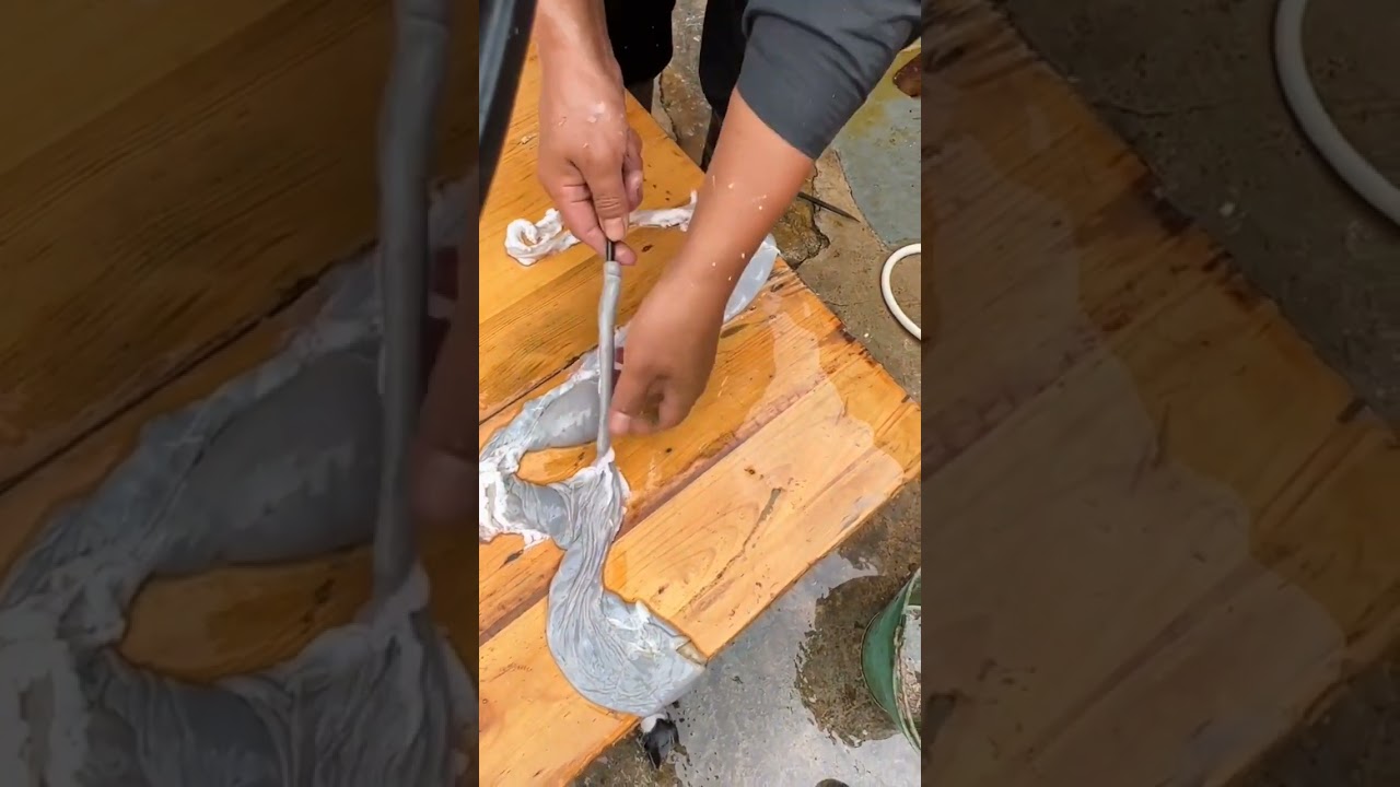 How to clean stomach pig #mrketcooking #shorts #pork