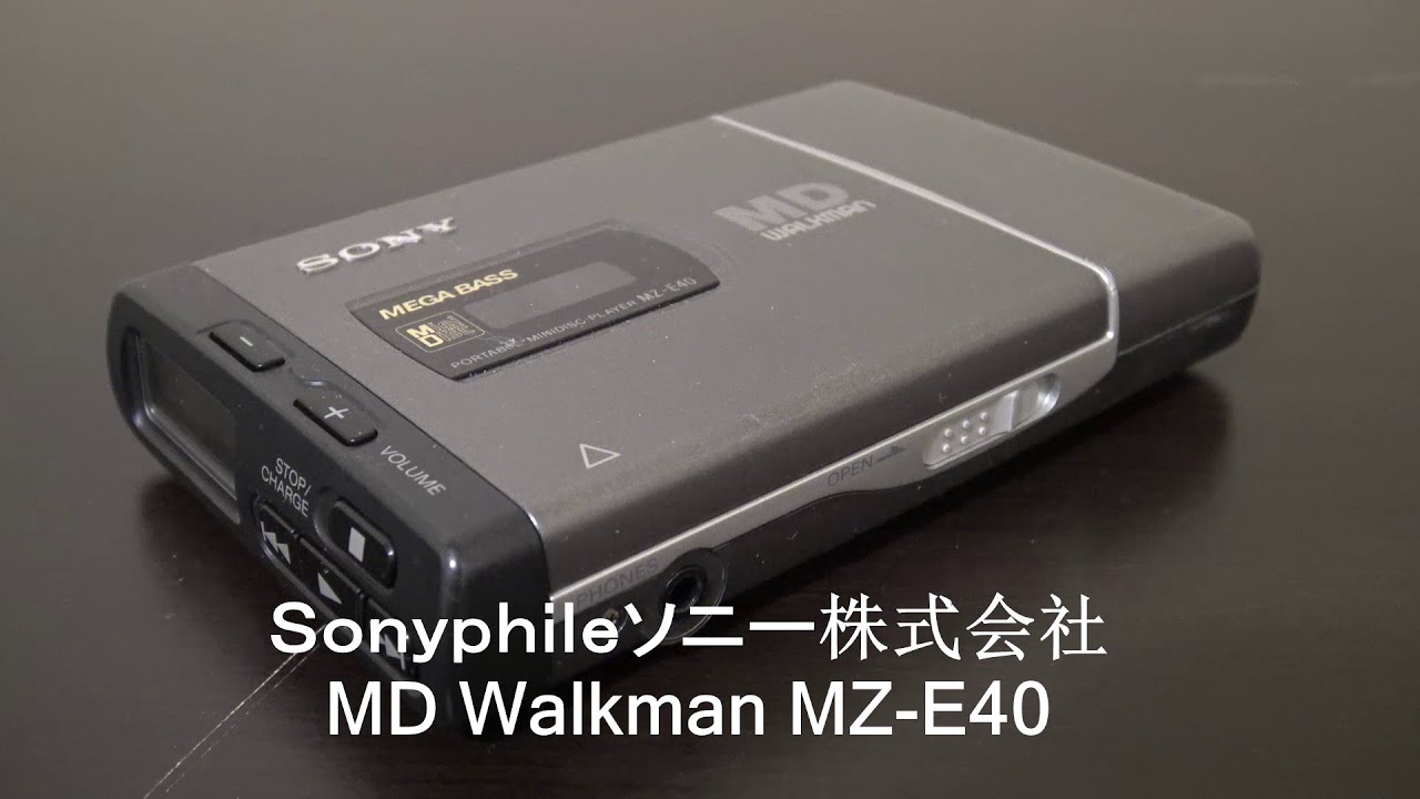 Sony MD Walkman MZ-E40