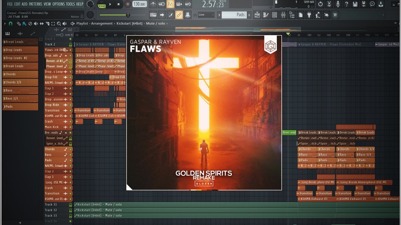 Gaspar & Rayven - Flaws (Golden Spirits Remake)