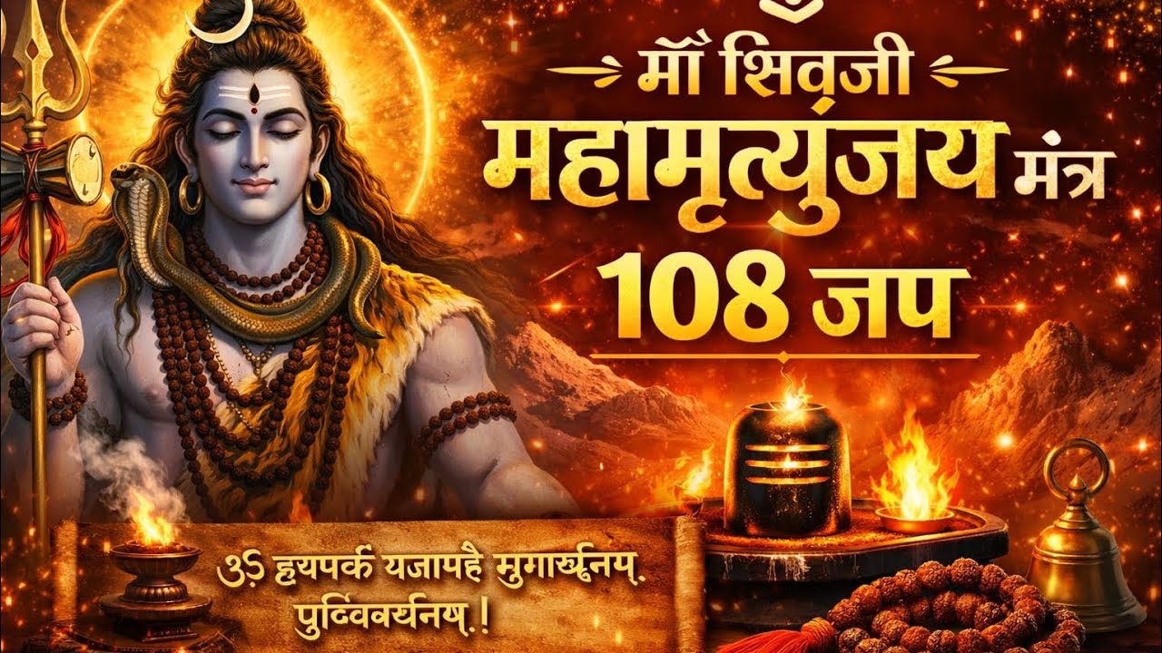 Use headphone 💫 shivji 108 jap maha mritunjay mantar 🙏🙏 #shivbhakti #bholenath #jaymahakal 