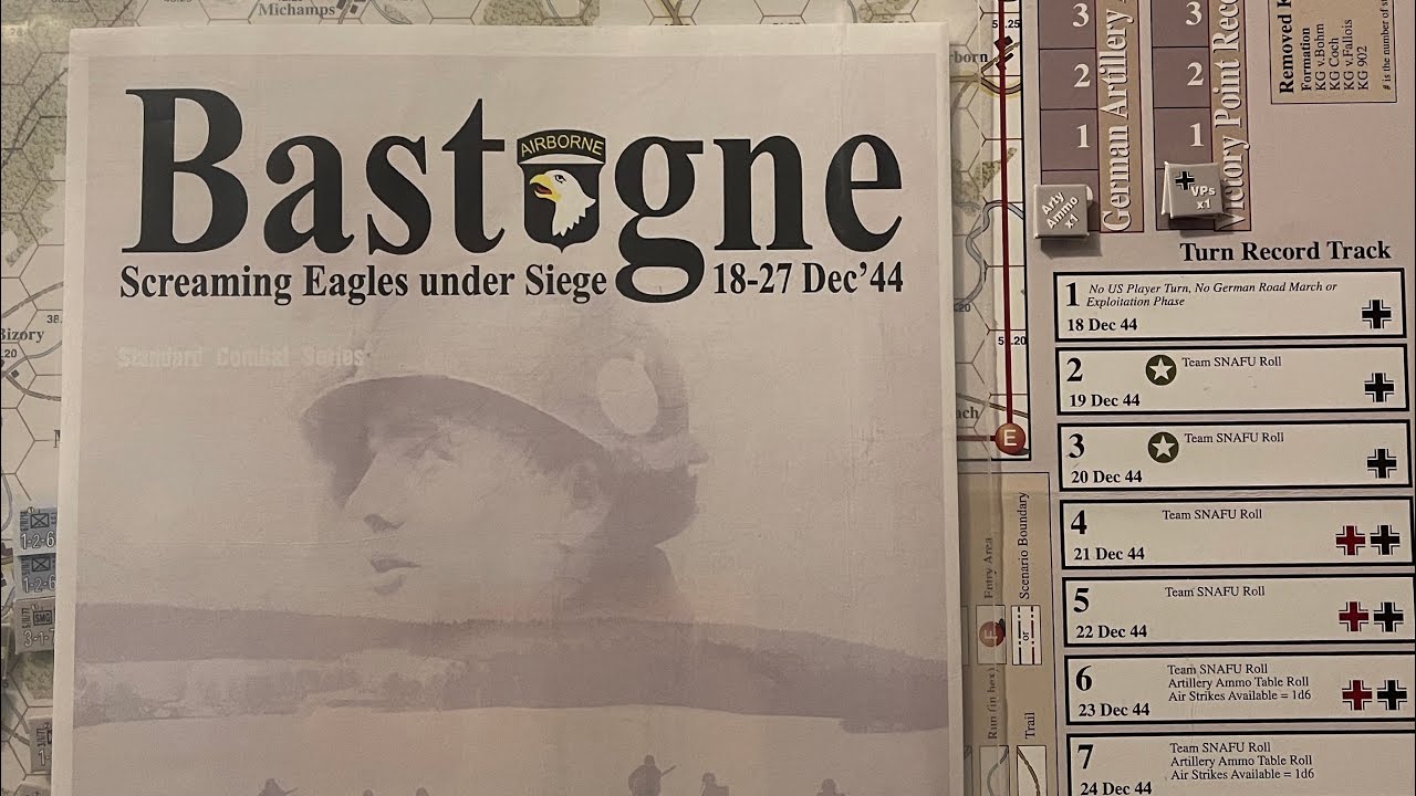Bastogne Standard Combat Series by MMP  After Action Report
