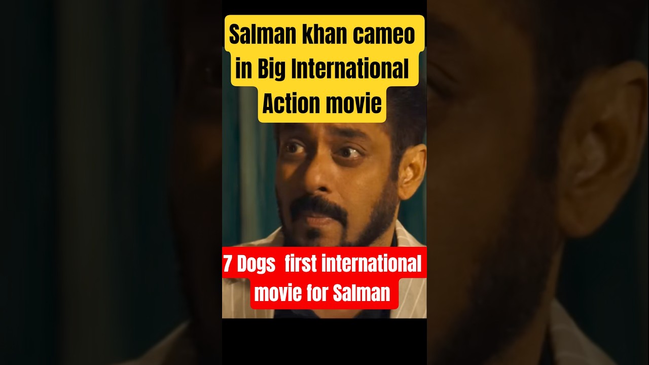 #salmankhan cameo in #internationalmovie #7dogs movie is looking huge action #blockbuster first
