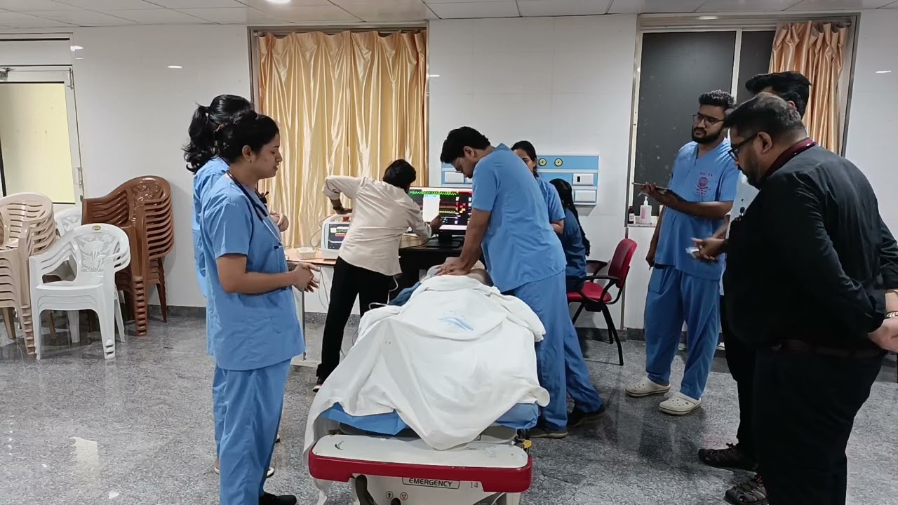 ACLS Case Scenario || VF/VT