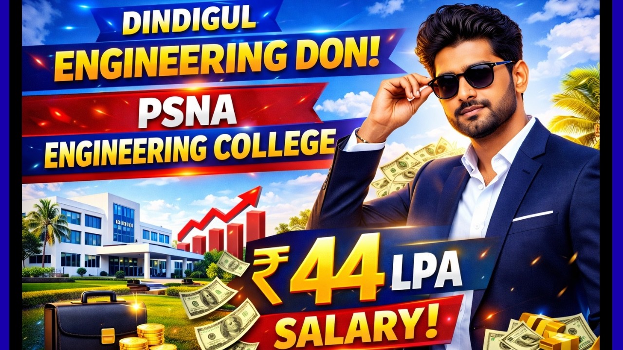 TNEA 2026 | PSNA Engineering College, Dindigul | Placements & Fees and Complete Details