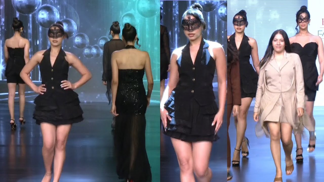 Models Ramp Walk Visuals at Hyderabad Times Fashion Week 2025 | Tollywood Actress Ramp Walk Visuals