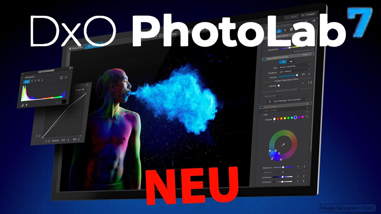 DxO PhotoLab 7  ||  Upgrade mit vielen Neuerungen  ||  Interne Farb-Profil Erstellung