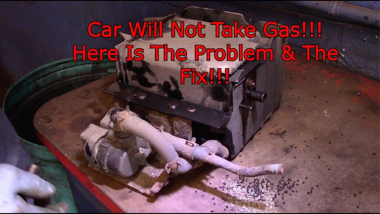 How To Fix A Car Will Not Take Gas  / NOW WHAT!!!!!!!