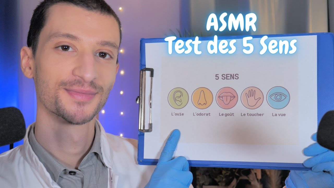 ASMR Roleplay Test des 5 Sens