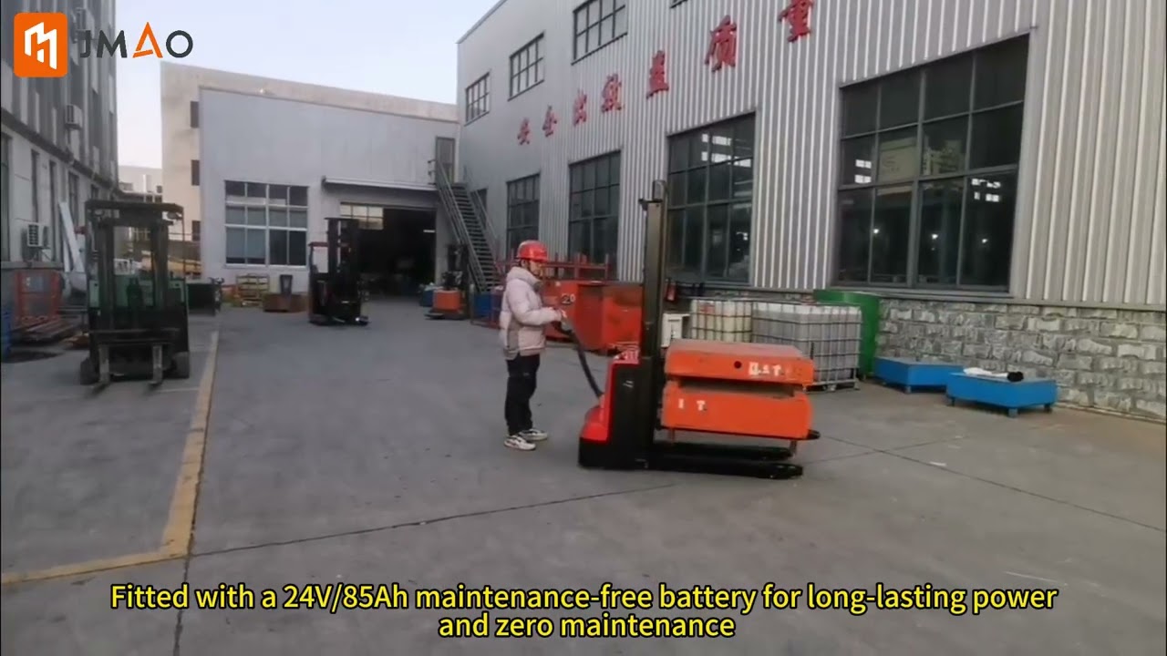 CDD-A Electric Stacker | Powerful Bucher Pump & Curtis Controller for Smooth Lifting
